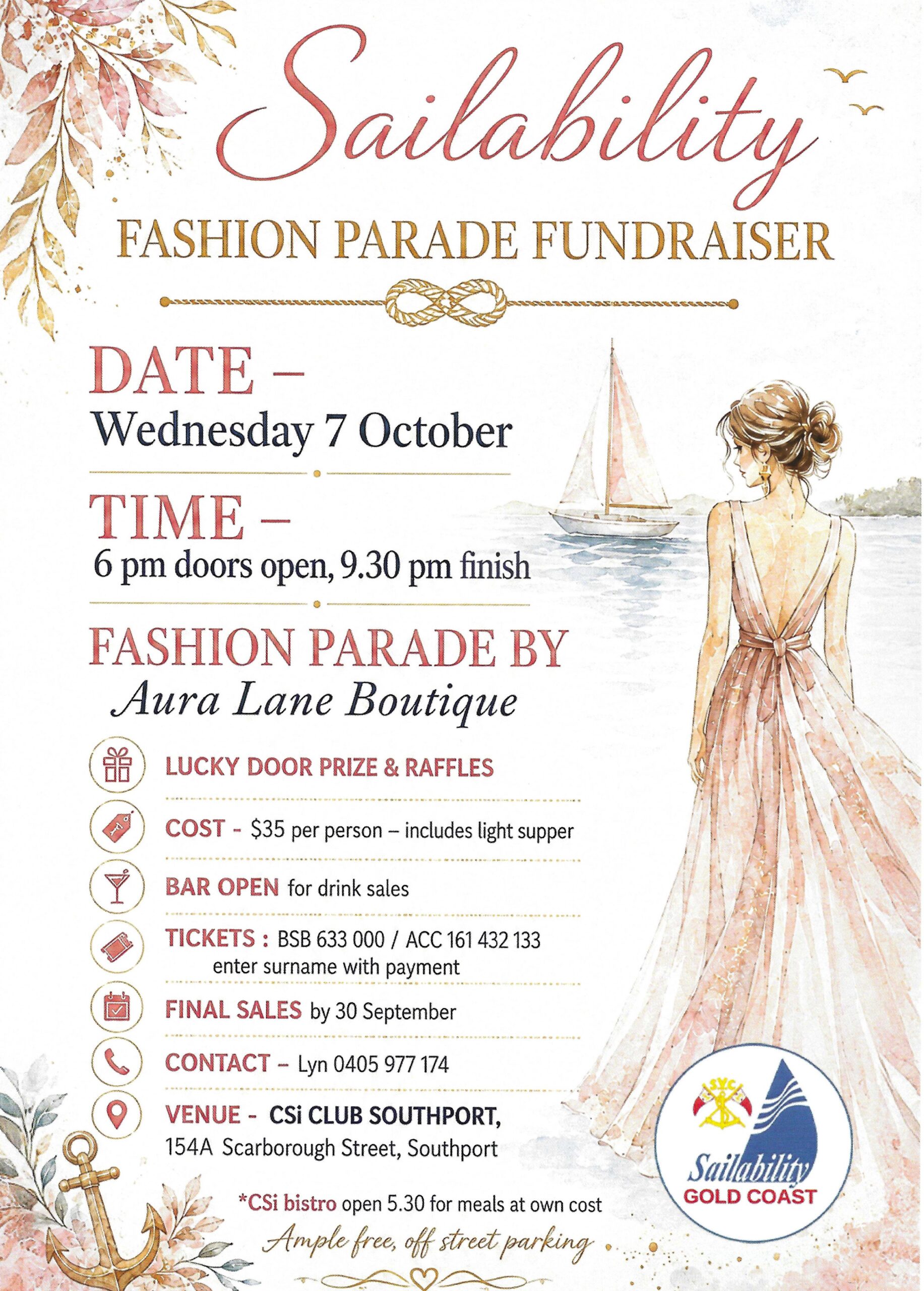 Fashion Parade Flyer